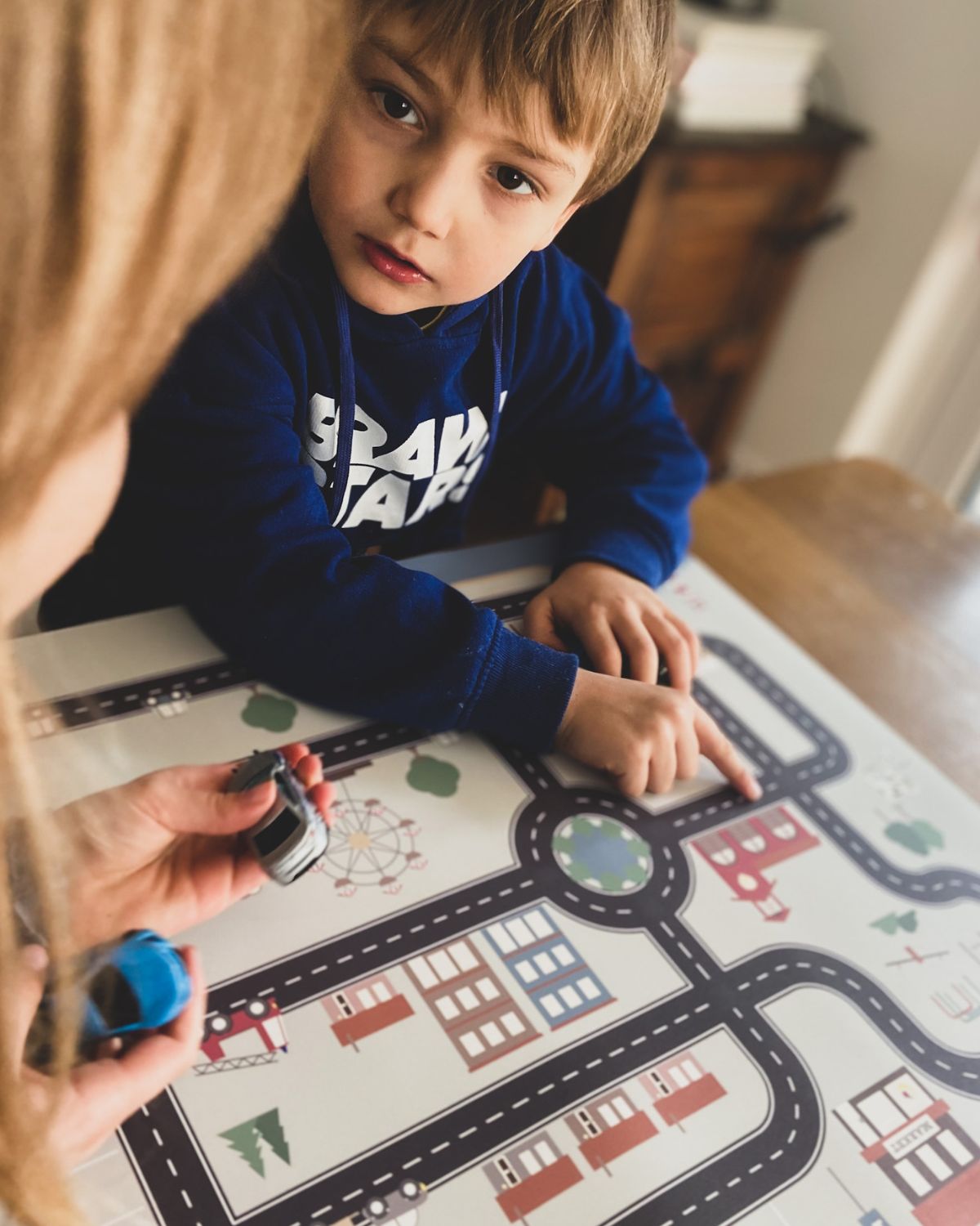 Noui Noui XL Placemats tovaglietta Little Village 55x45 vinile