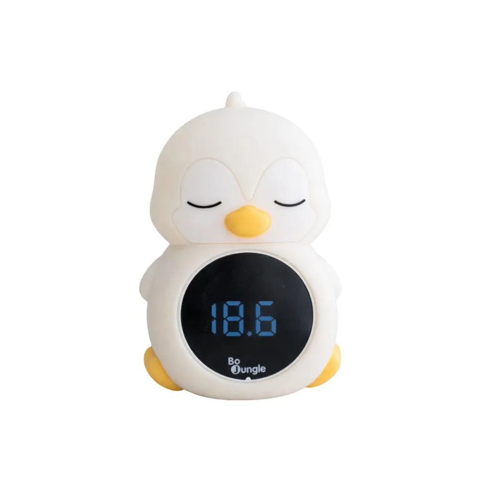 BoJungle termometro bagnetto pinguino 3in1 con luce notte