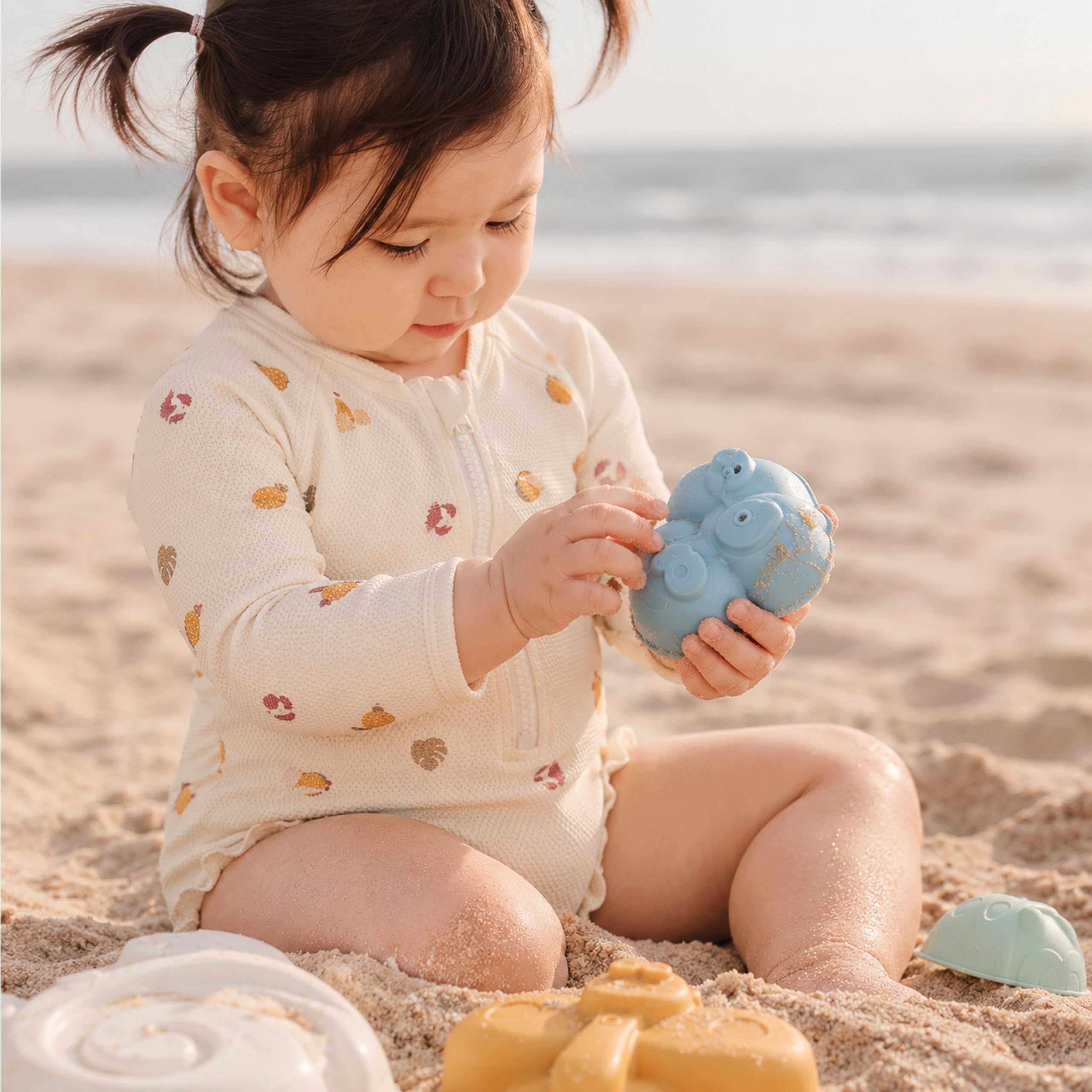 Miniland ECO Formine Sabbia Cool 4 Pezzi Mare