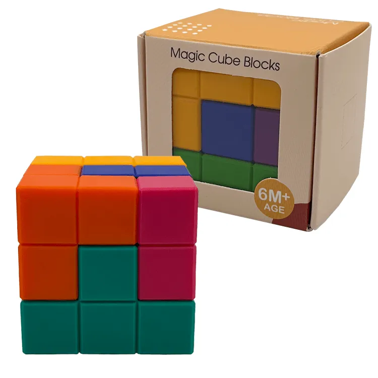 Youly Cubo Montessori Sensoriale Silicone Multi Senza BPA