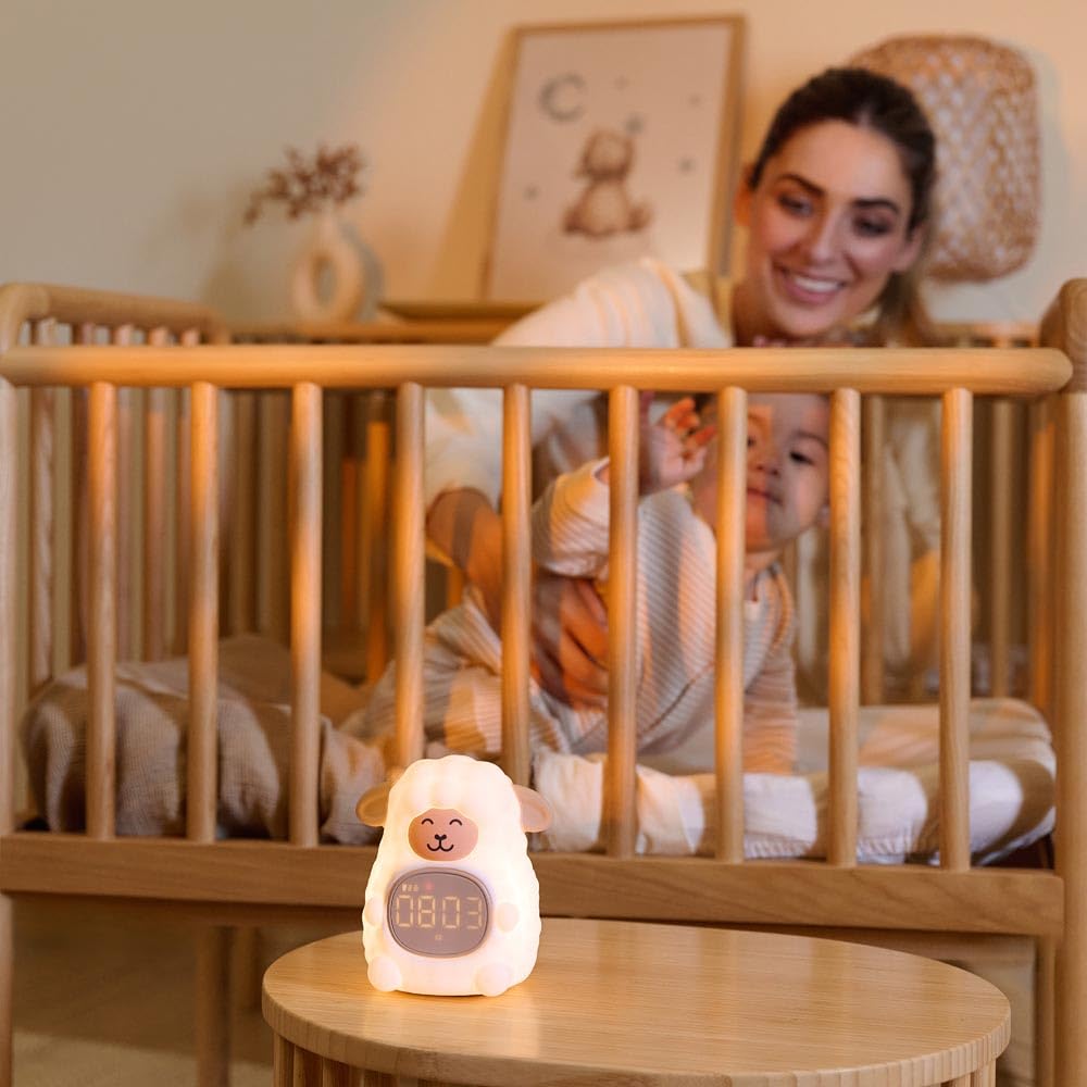 Miniland Time to Sleep luce notturna sleep trainer rgb alba