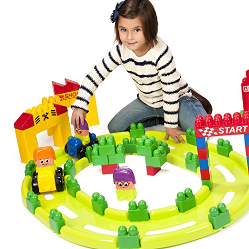 Miniland Super Blocks Racing 32345 blocchi 62 pezzi 18 mesi