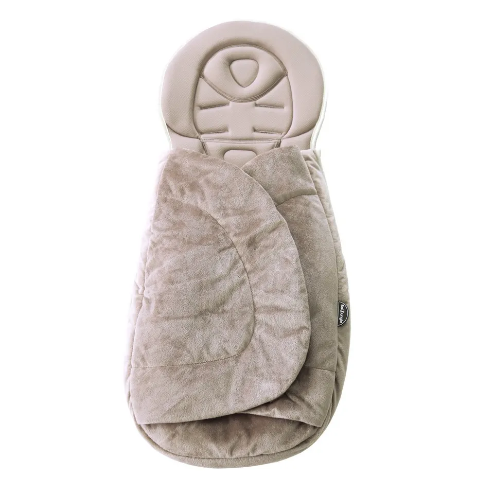 BoJungle Outdoor B-Comfort Nest riduttore passeggino Taupe reversibile