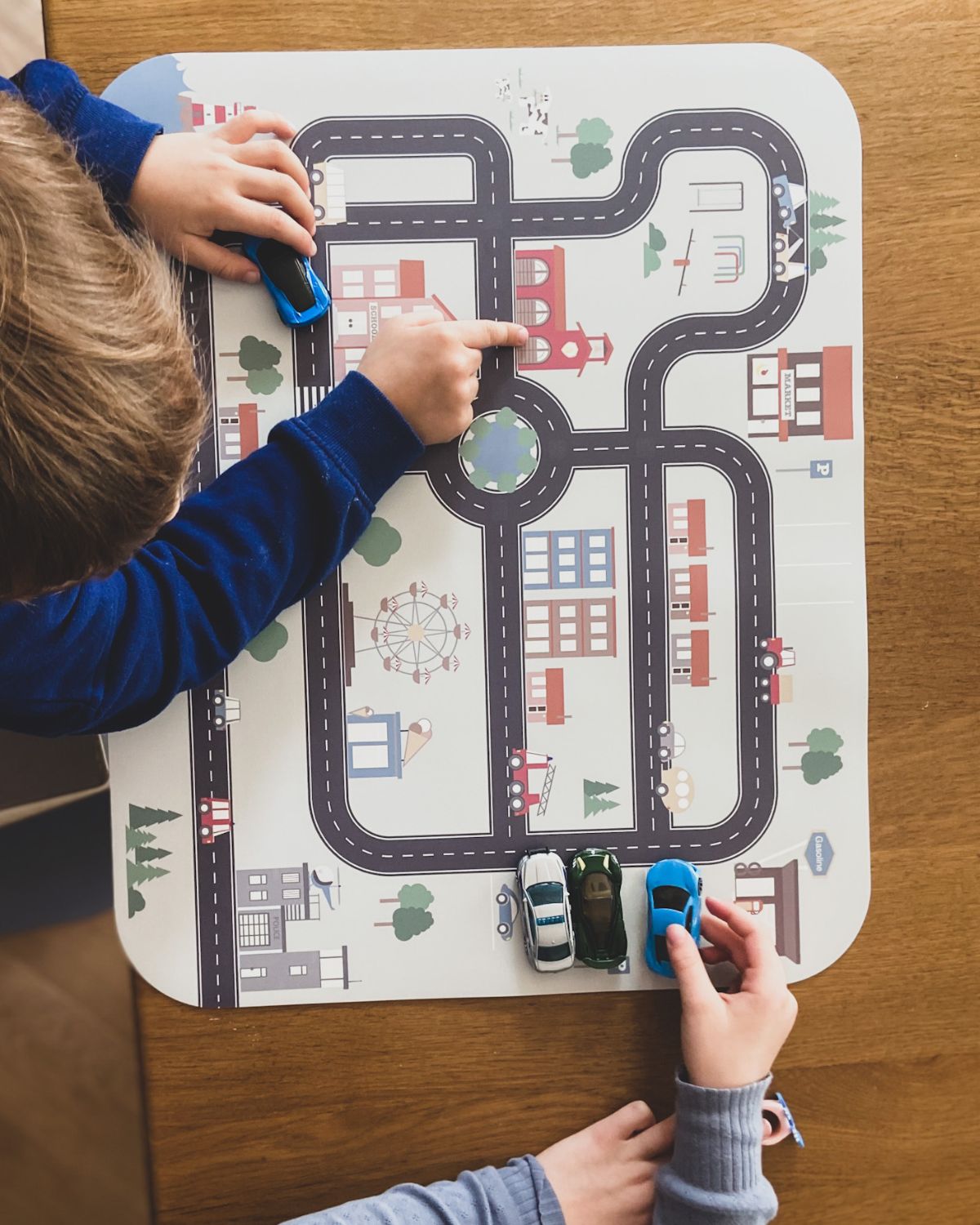 Noui Noui XL Placemats tovaglietta Little Village 55x45 vinile