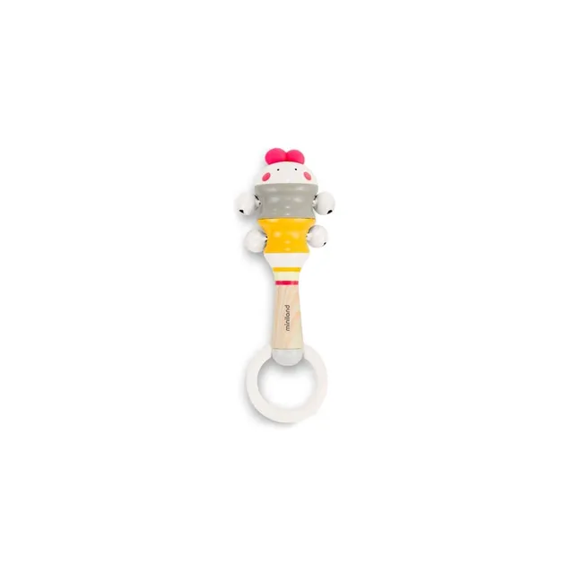 Miniland Chick Bell Sonaglio Pulcino Silicone +0 Mesi