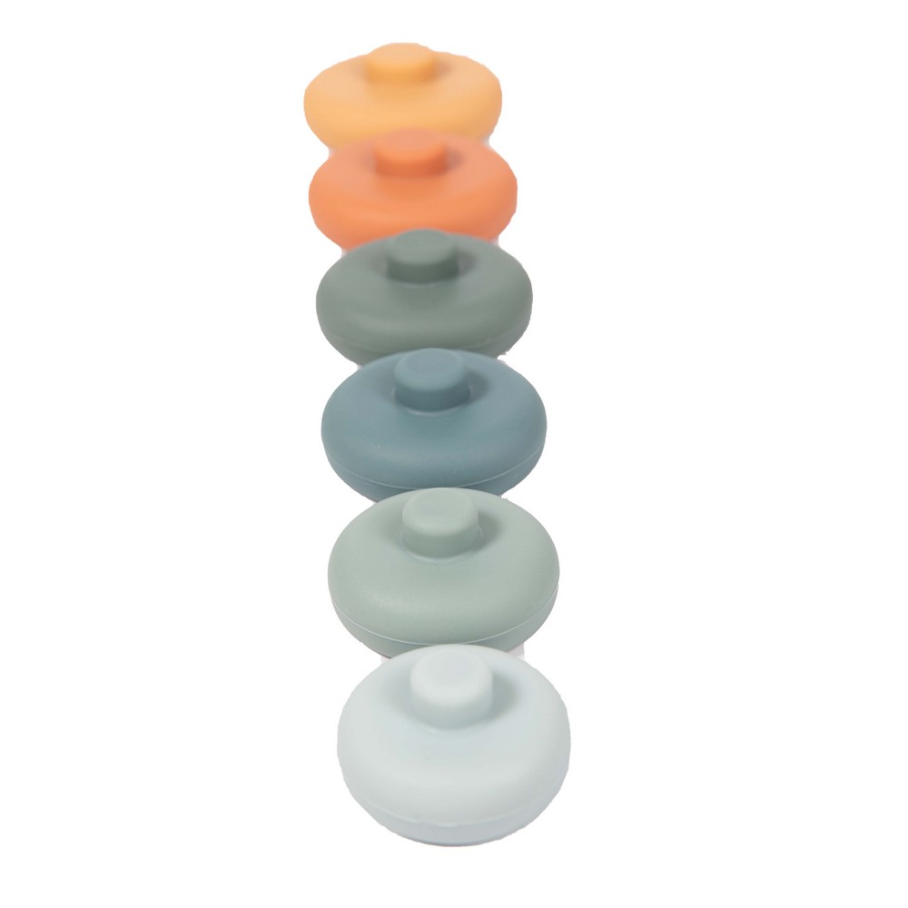 BoJungle Stacking Rounds torre impilabile silicone multicolore
