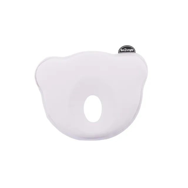 BoJungle Sleep B-Cosy cuscino neonato testa jersey bianco