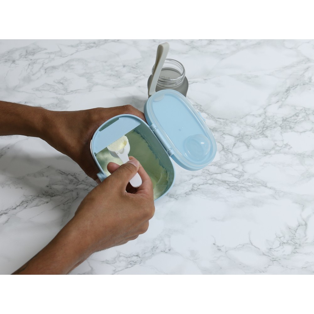 BoJungle Nomadic Powder Box contenitore latte blu