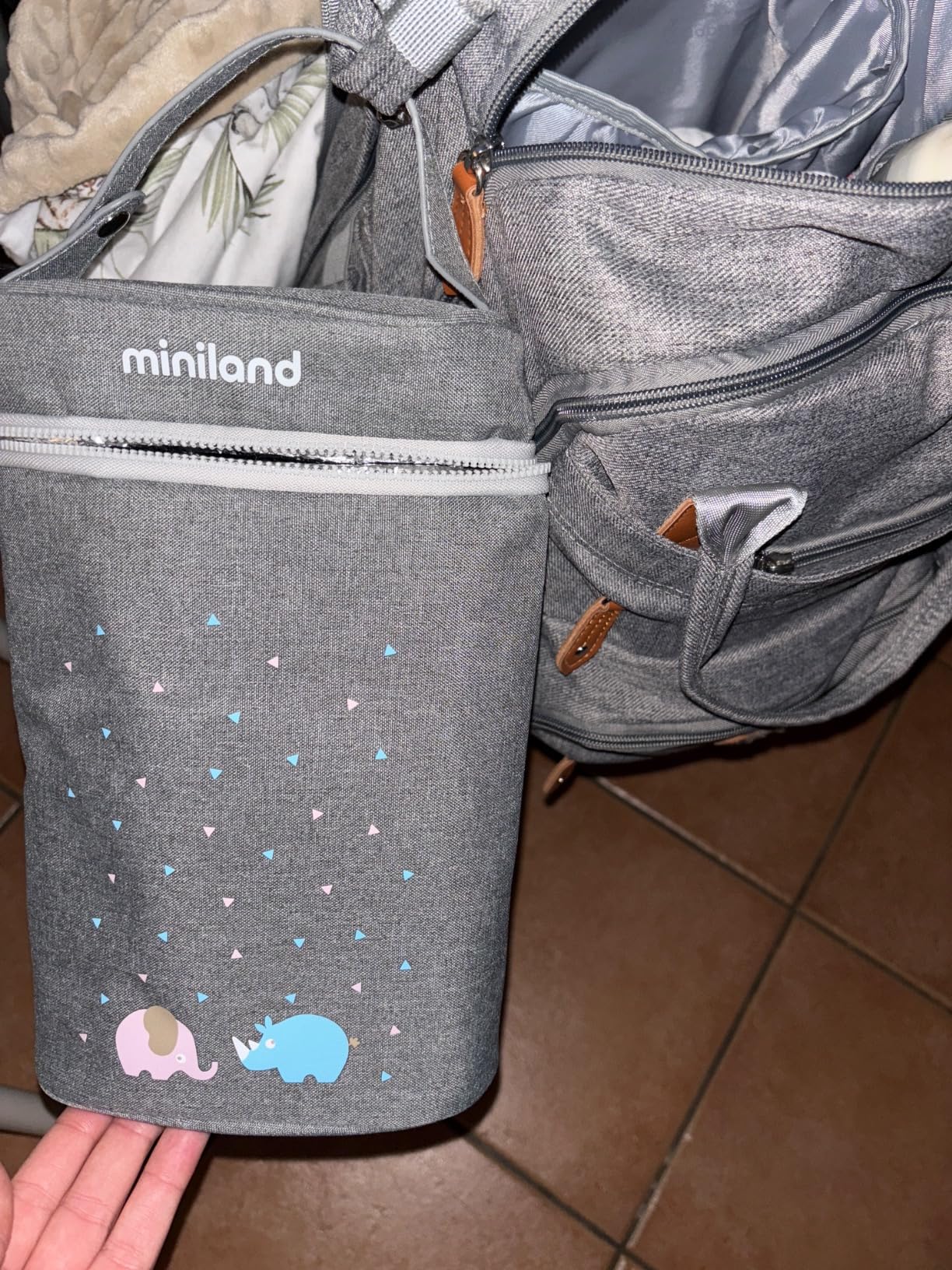 Miniland Passeggio Thermibag Double Candy borsa termica Candy