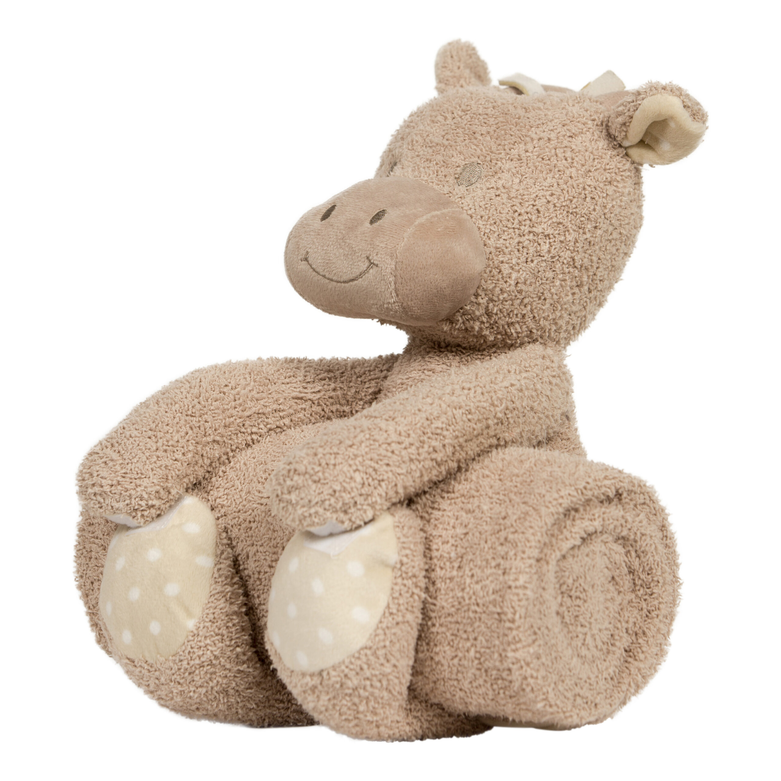 BoJungle Playtime Senna Giraffa peluche con coperta 75x95