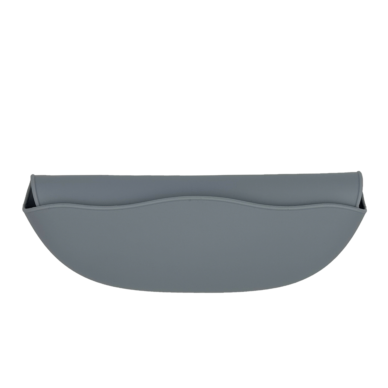 Youly Slab bavaglino silicone grigio con tasca regolabile