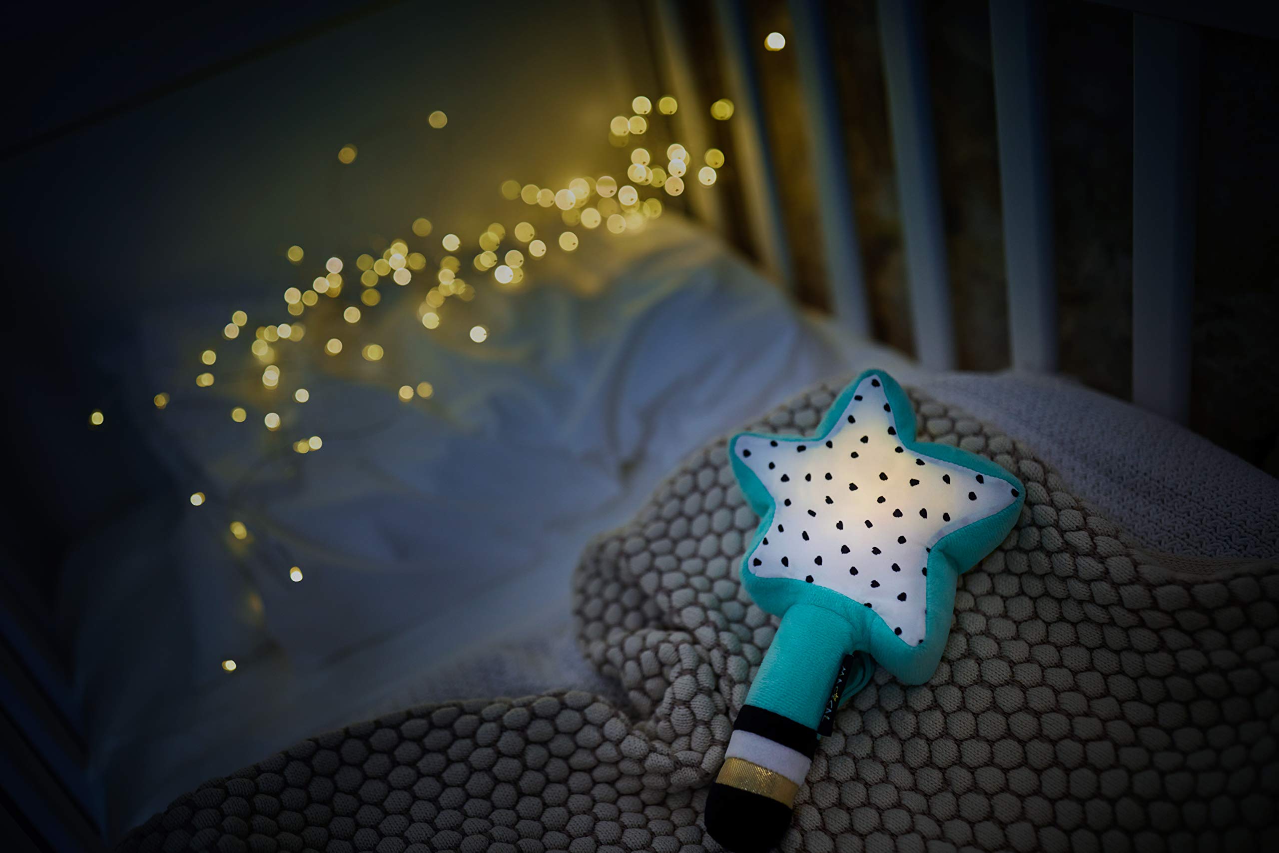Miniland Wandy Star luce notturna stella verde 23 cm