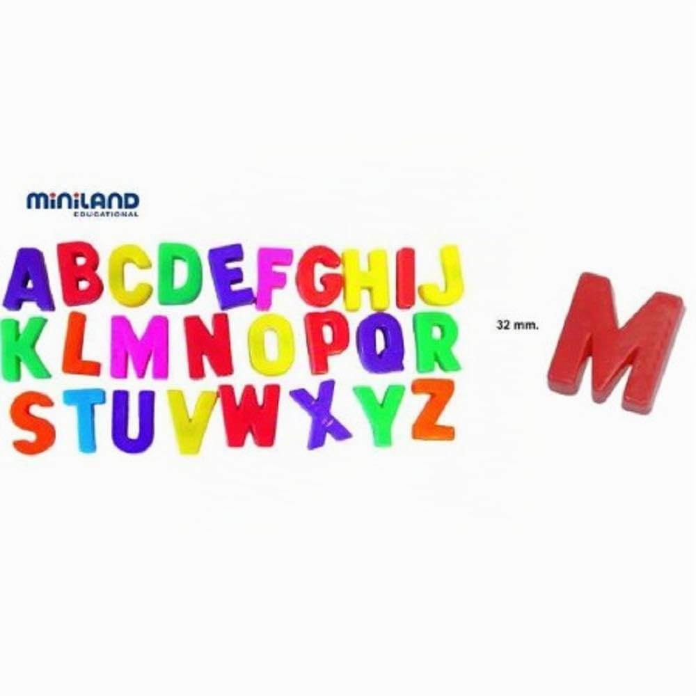 Miniland Giochi magnetici Magnetic Lettere maiuscole 76 pezzi