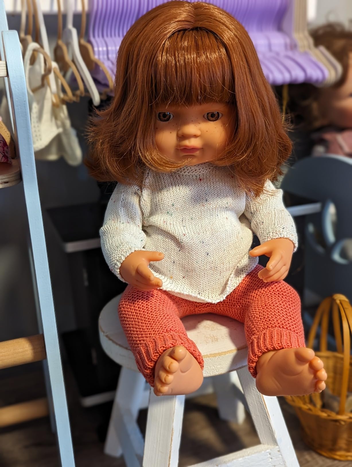 Miniland Bambole 38 cm vestito maglione e pantaloni ECO