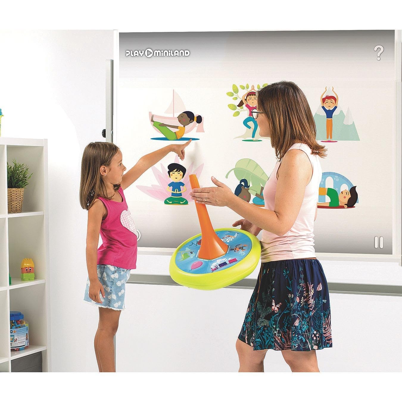 Miniland Mindful Kids Trottola Yoga 31898 6 Dischi