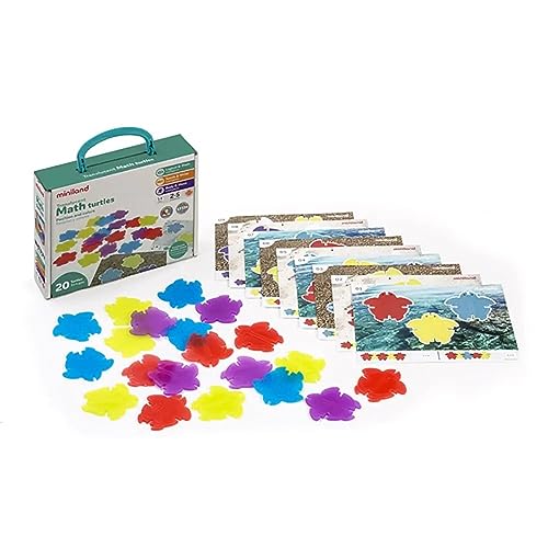 Miniland Tartarughe Logiche gioco logica 18 schede colori