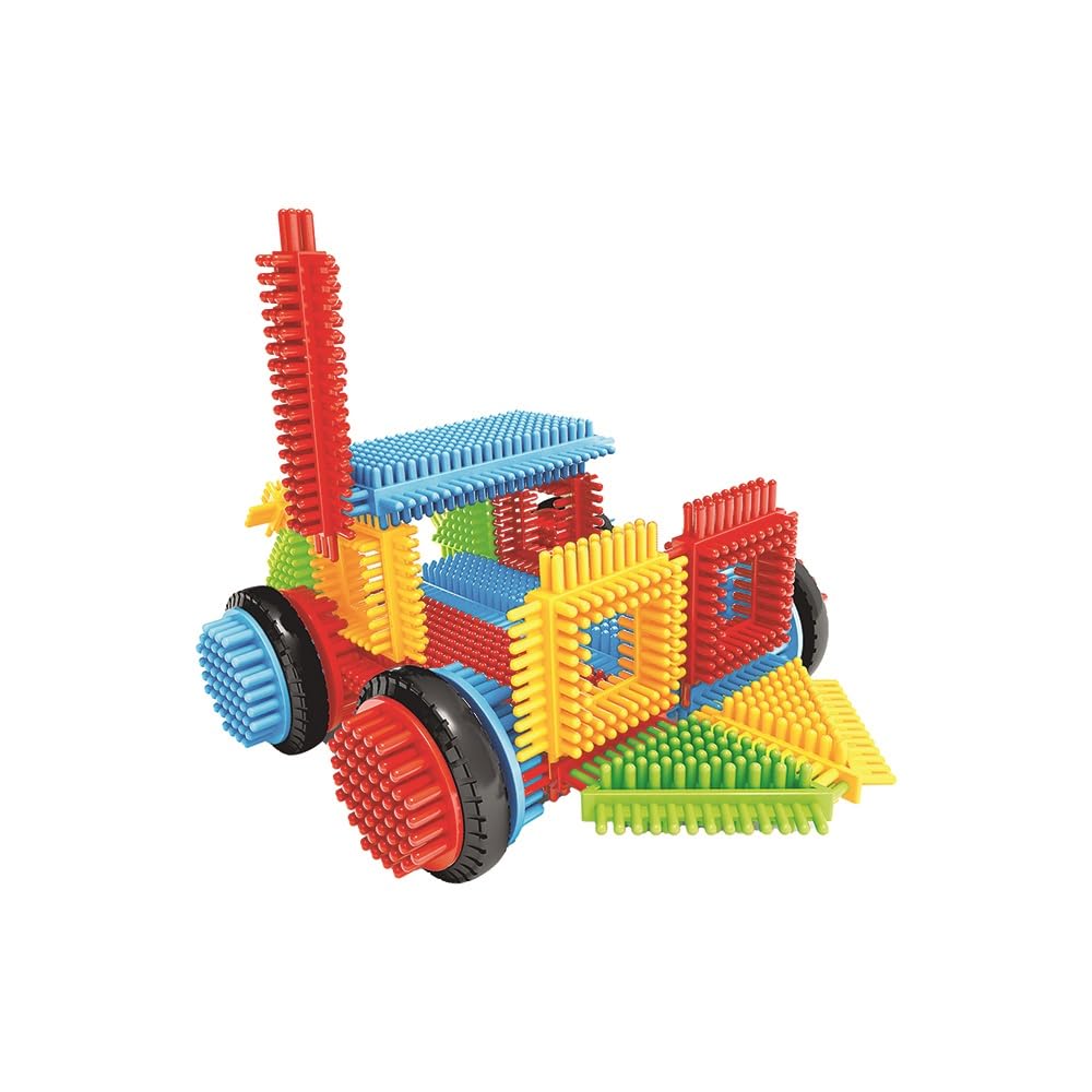 Miniland Pegy Bricks Vroom Ride costruzioni auto 22 pezzi