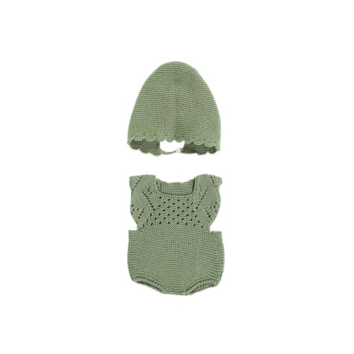 Miniland vestiti bambole 38 cm pagliaccetto maglia eco