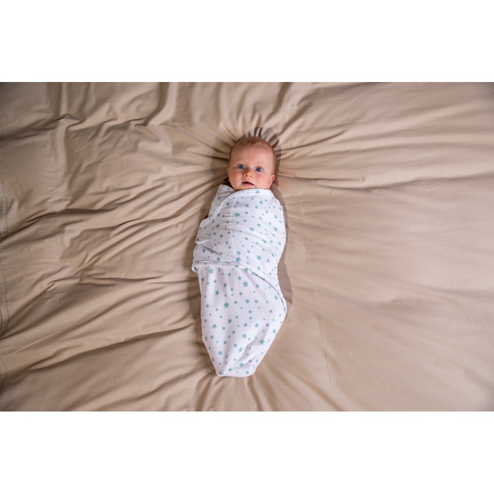 BoJungle Sleep B-Wrap coperta fasce Blue Stars S
