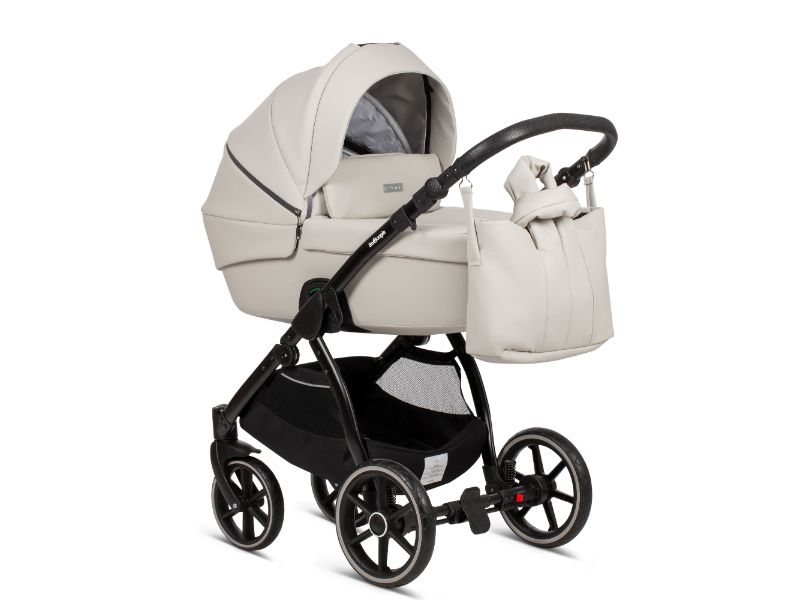 BoJungle Outdoor B-Suvvy Cloud Grey passeggino trio pelle