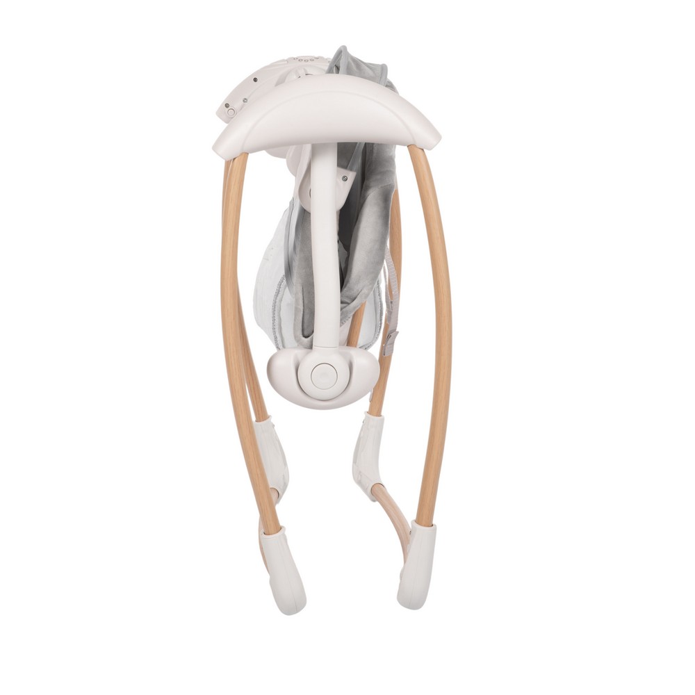 BoJungle Portable Swing Dolphy Wood altalena bianca Pure White