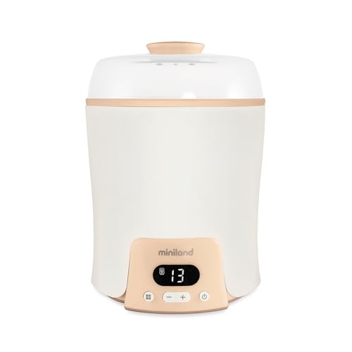 Miniland Super 6 Scaldabiberon Sterilizzatore 6 in 1 Beige