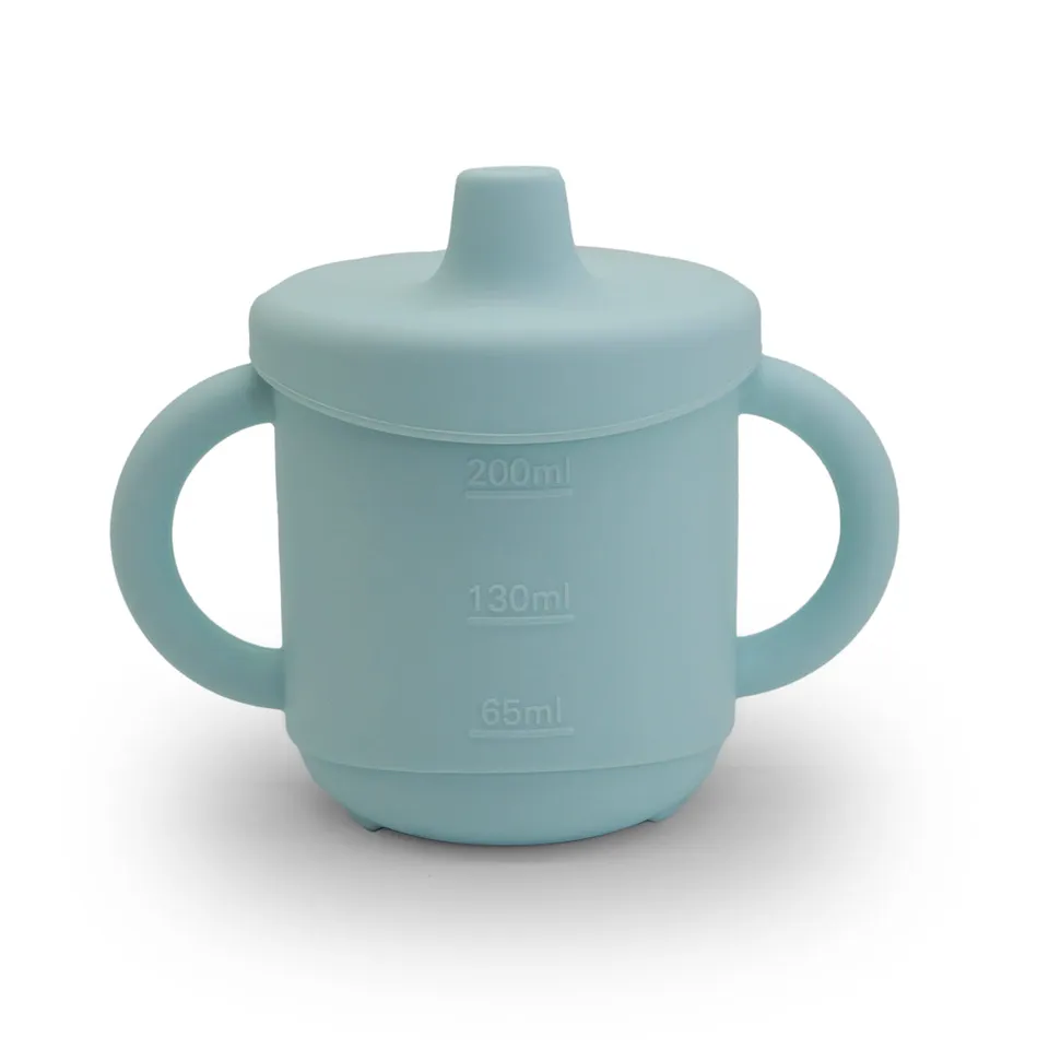 Mizu Baby Taiki Tazza Silicone Verde Acqua 3 in 1