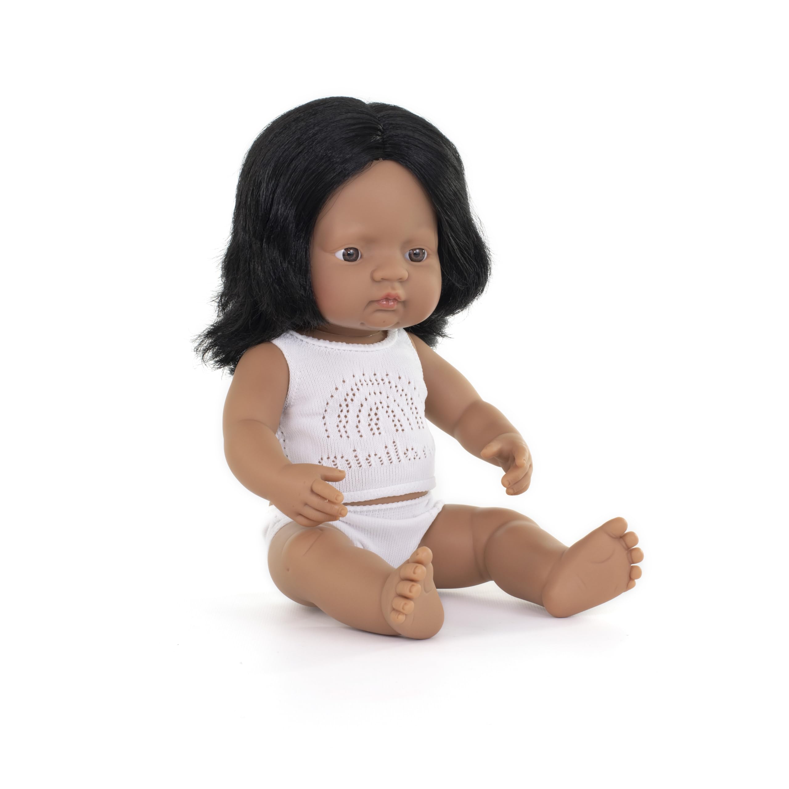 Miniland bambola ispanica 38 cm vinile scatola