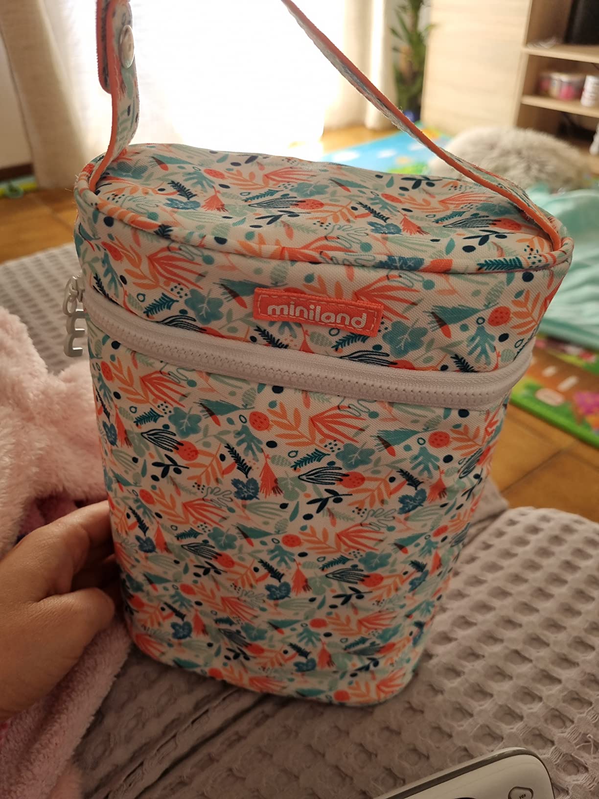 Miniland Thermibag Double borsa termica 2 biberon Mediterranean