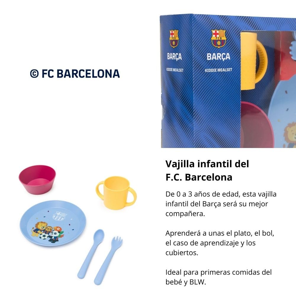 Miniland Set Pappa Barcellona Stoviglie Bambini Senza BPA