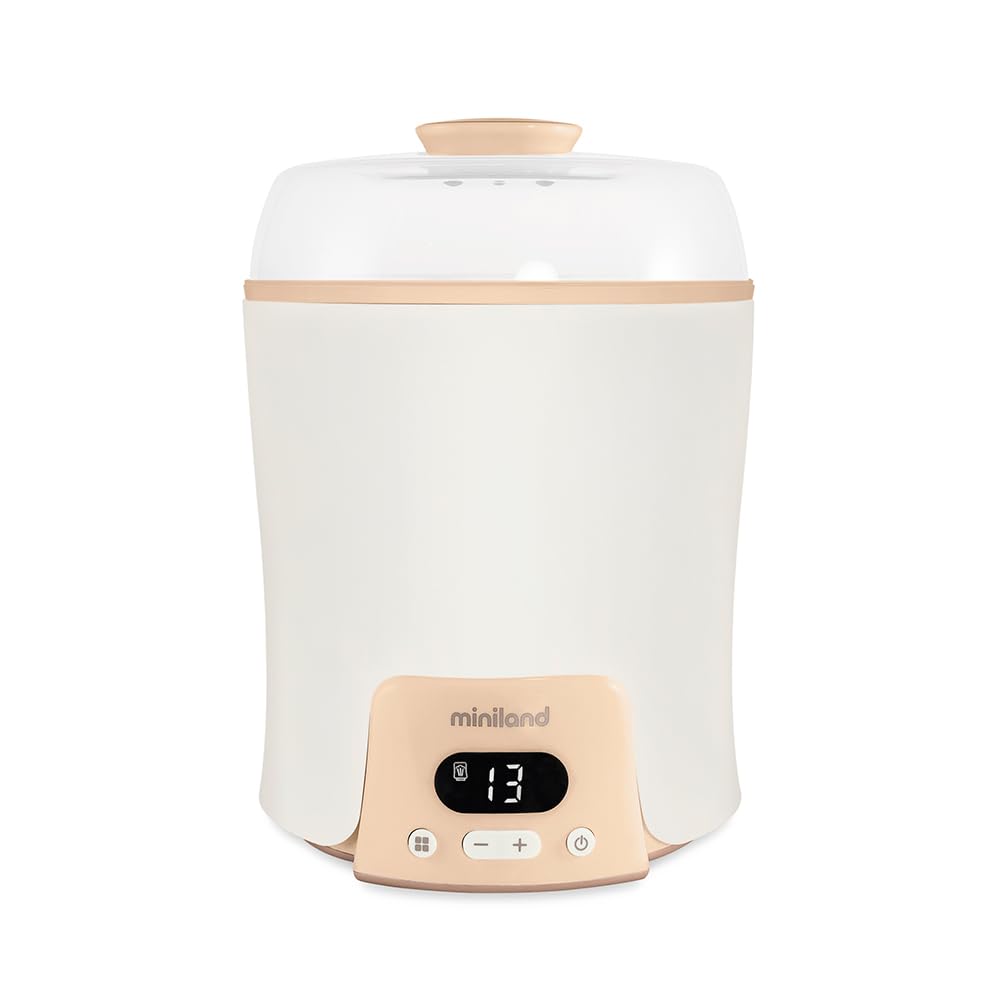 Miniland Super 6 Scaldabiberon Sterilizzatore 6 in 1 Beige