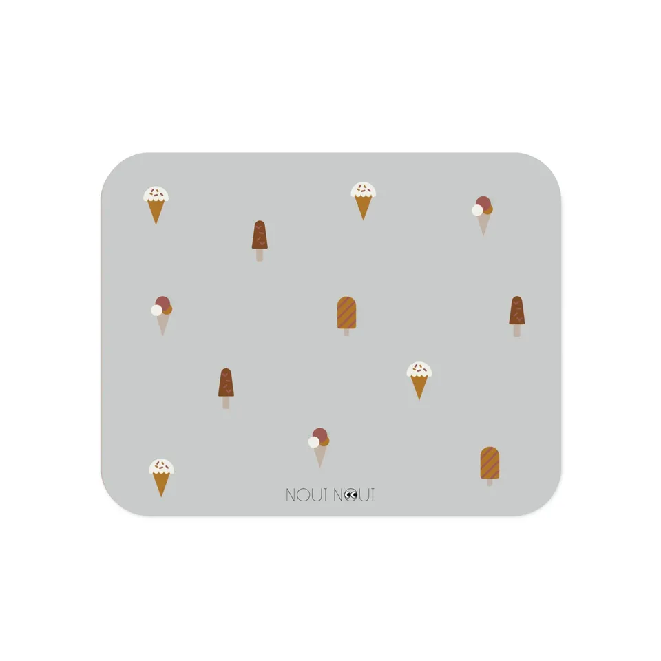 Noui Noui Placemats Tovaglietta Ice Cream Grey 43x34 cm