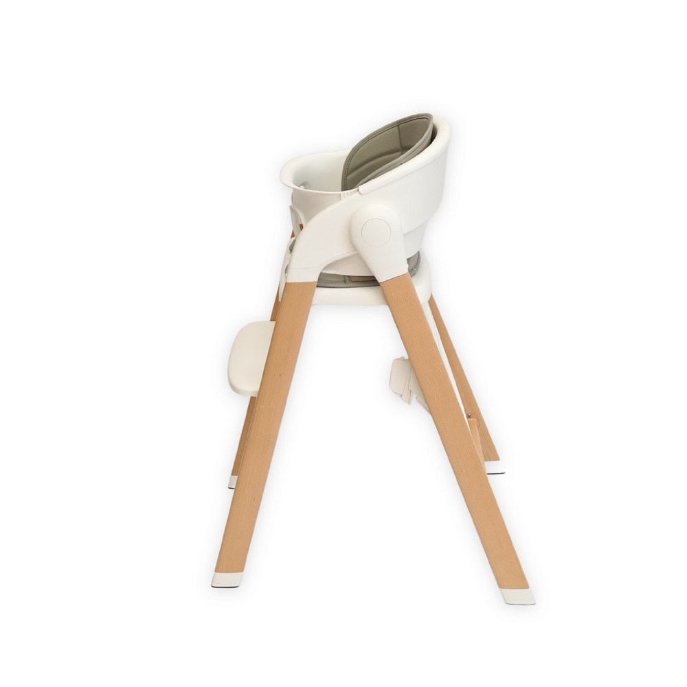 BoJungle Grow With Me High Chair Seggiolone Bianco Puro