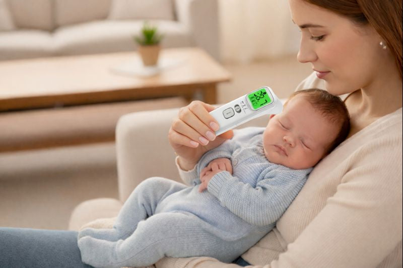 Mizu Baby Sakura Family Termometro Infrarossi Fronte Orecchio