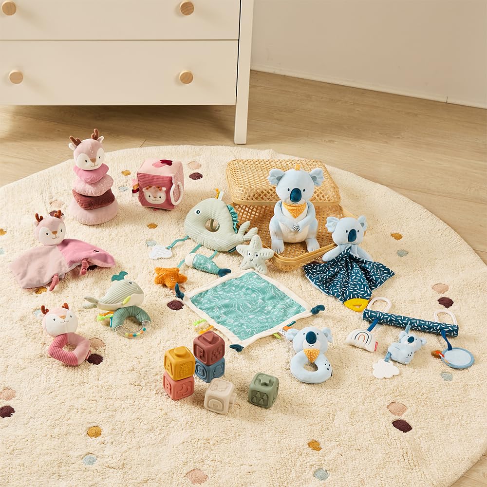 Miniland Soft Activity Cubes Cubi Sensoriali Silicone 6 Mesi+