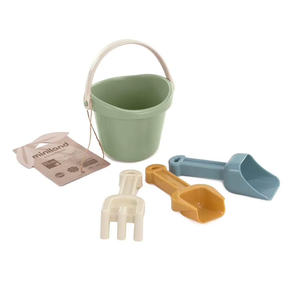 Miniland Eco Sand Set Cool secchiello mare 5 pezzi