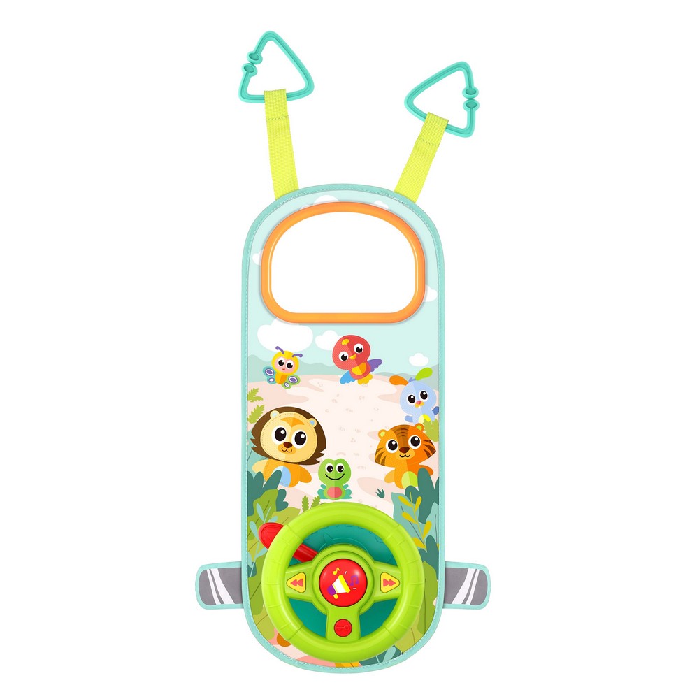 BoJungle Playtime Car Steering Wheel volante suoni luci