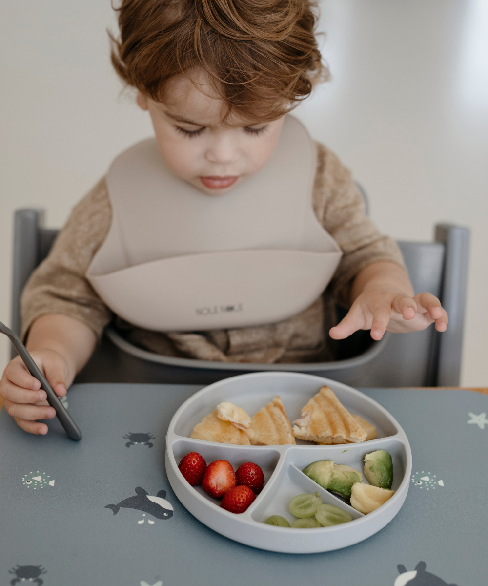 Noui Noui Nude bavaglino silicone con tasca regolabile