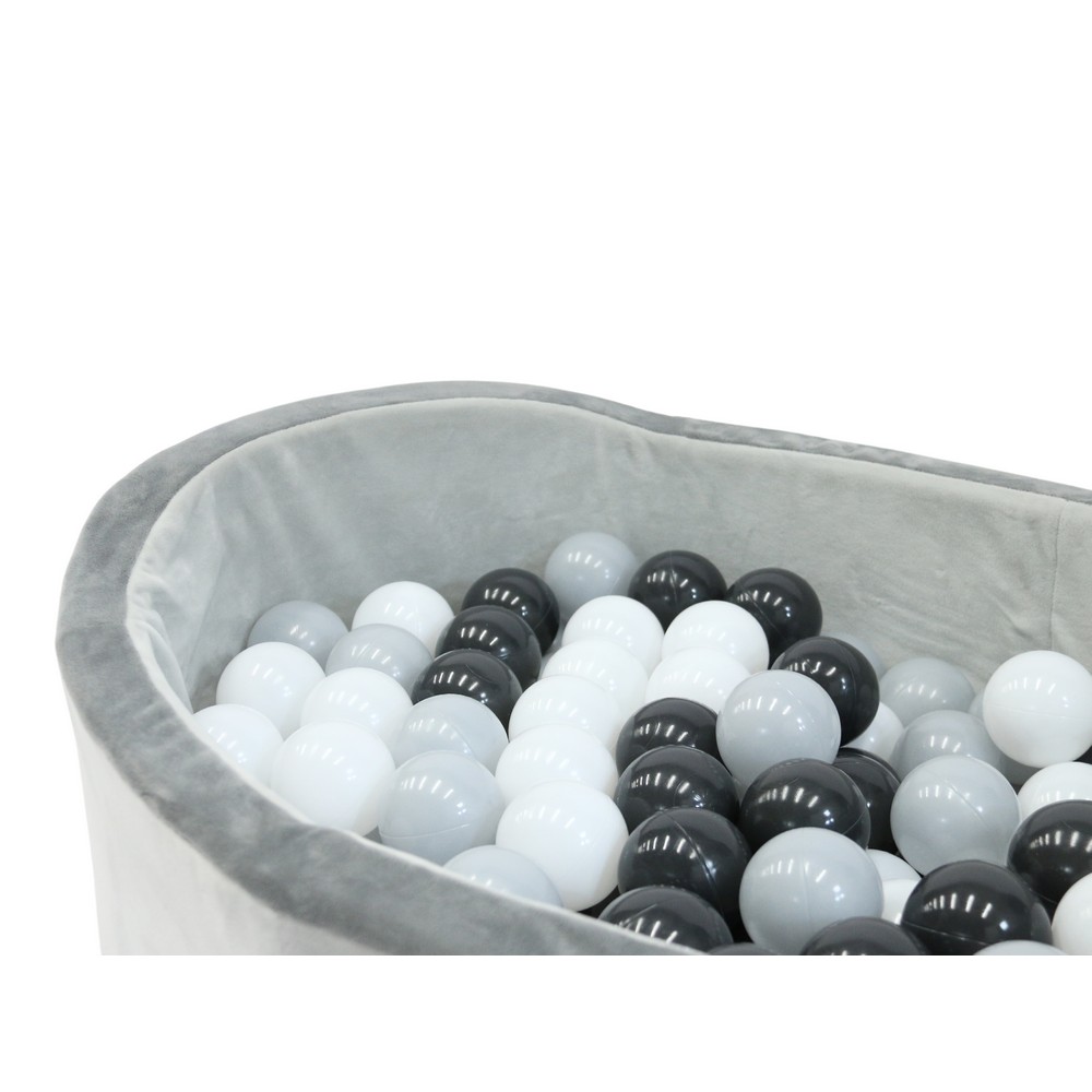 BoJungle Playtime Ball Pit Piscina Palline Grigia 120 Palline