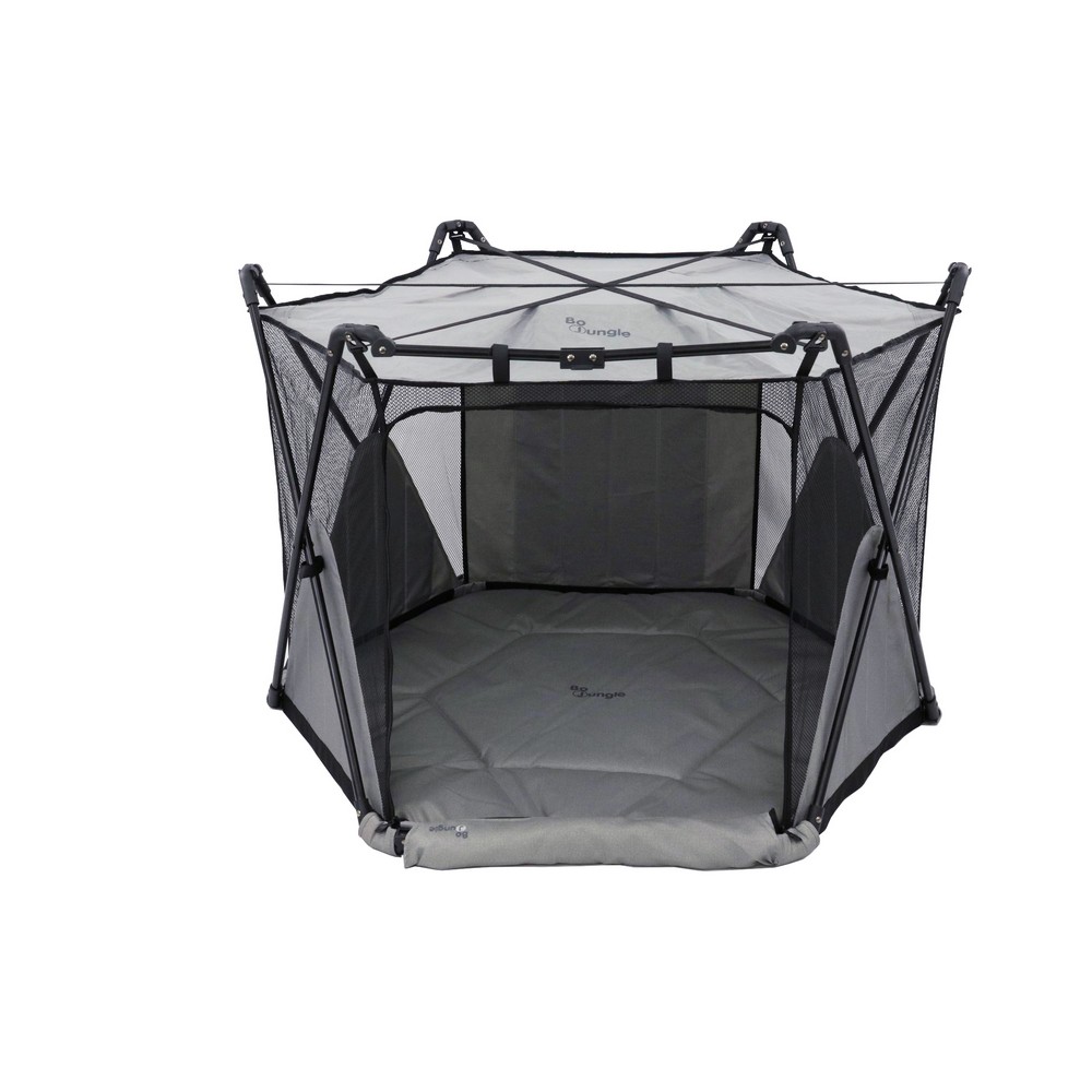 BoJungle B-Foldable Playard box pieghevole grigio 120 cm