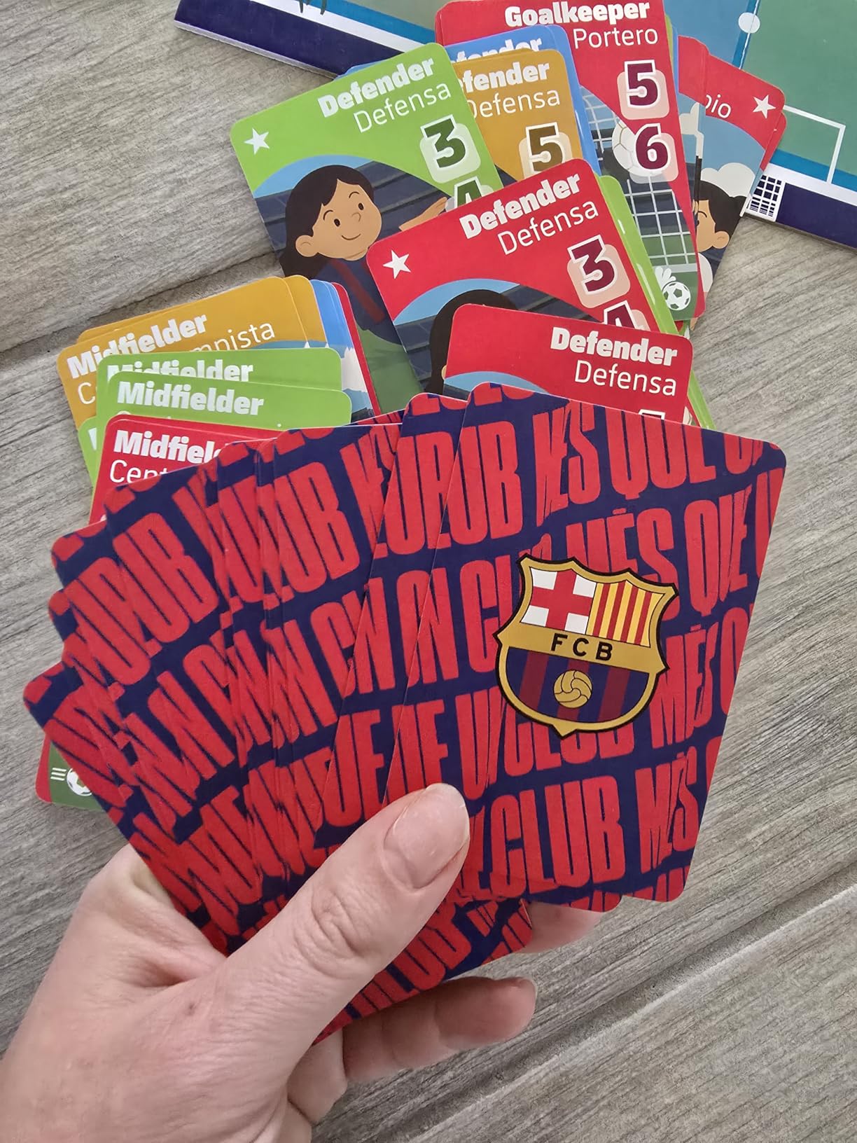 Miniland Gioco da Tavolo FC Barcelona Strategia Famiglia