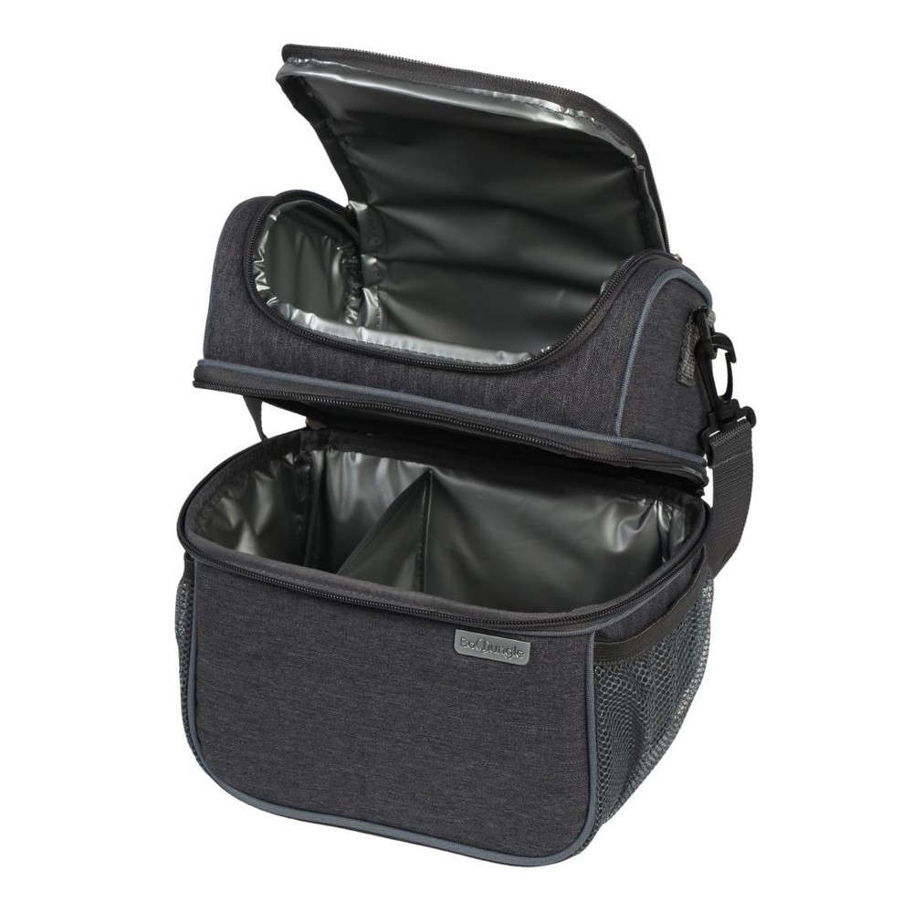 BoJungle Outdoor Organiser Tiralatte Borsa Termica Grigio Scuro