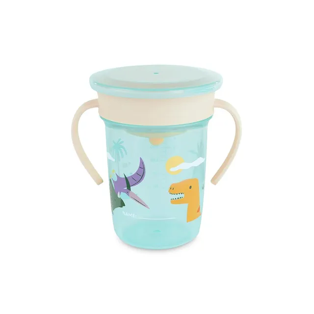 Miniland Alimentazione Tazza 360 Jurassic 270 ml con Manici