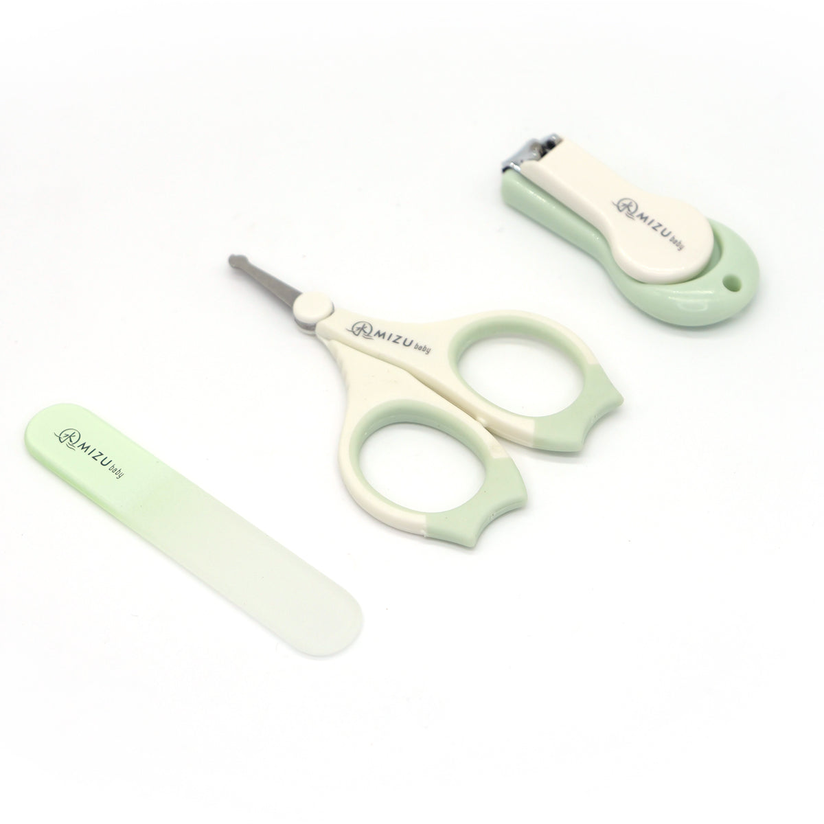 Mizu Baby Mami Gift Set Verde Acqua Cura Neonato 7 Pezzi