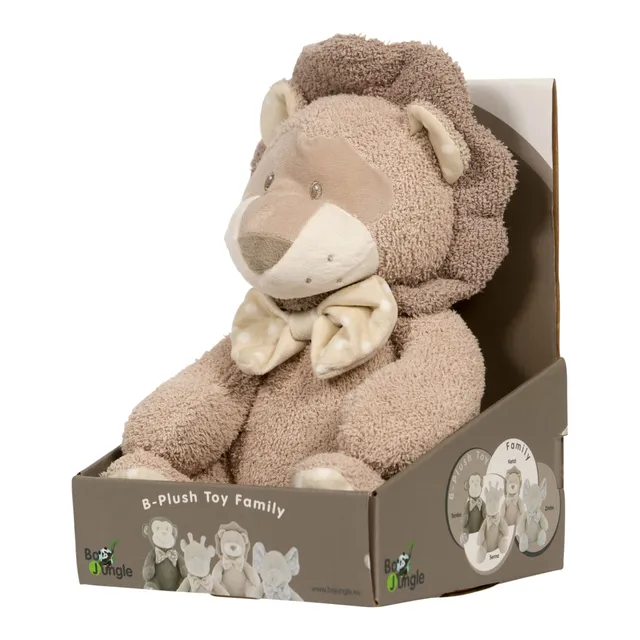 BoJungle Kenzi peluche leone 30 cm in spugna morbida