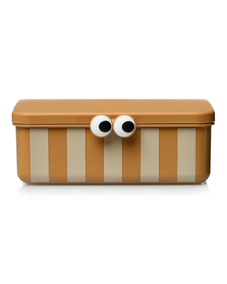 Noui Noui Lunch Boxes portapranzo senape 3 vassoi ermetico