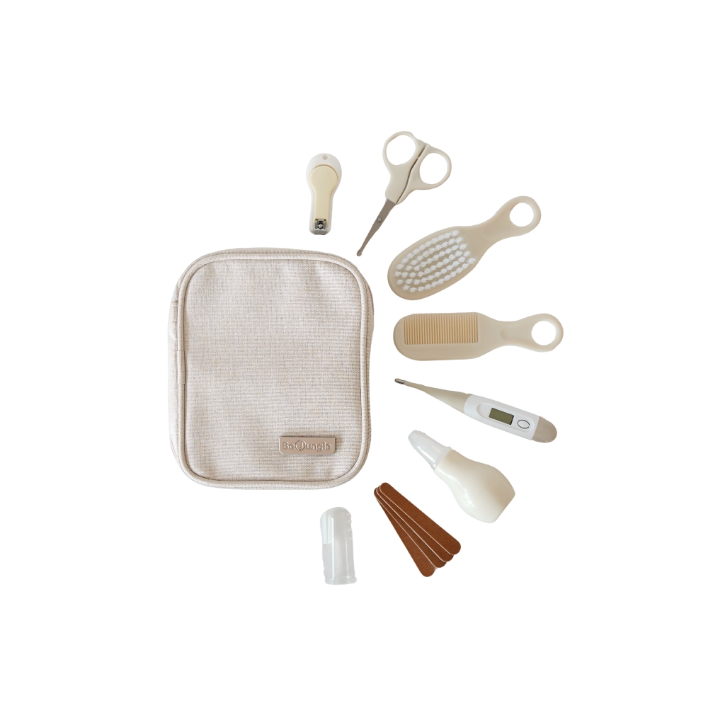 BoJungle Grooming Dune set cura neonato 8 pezzi borsa