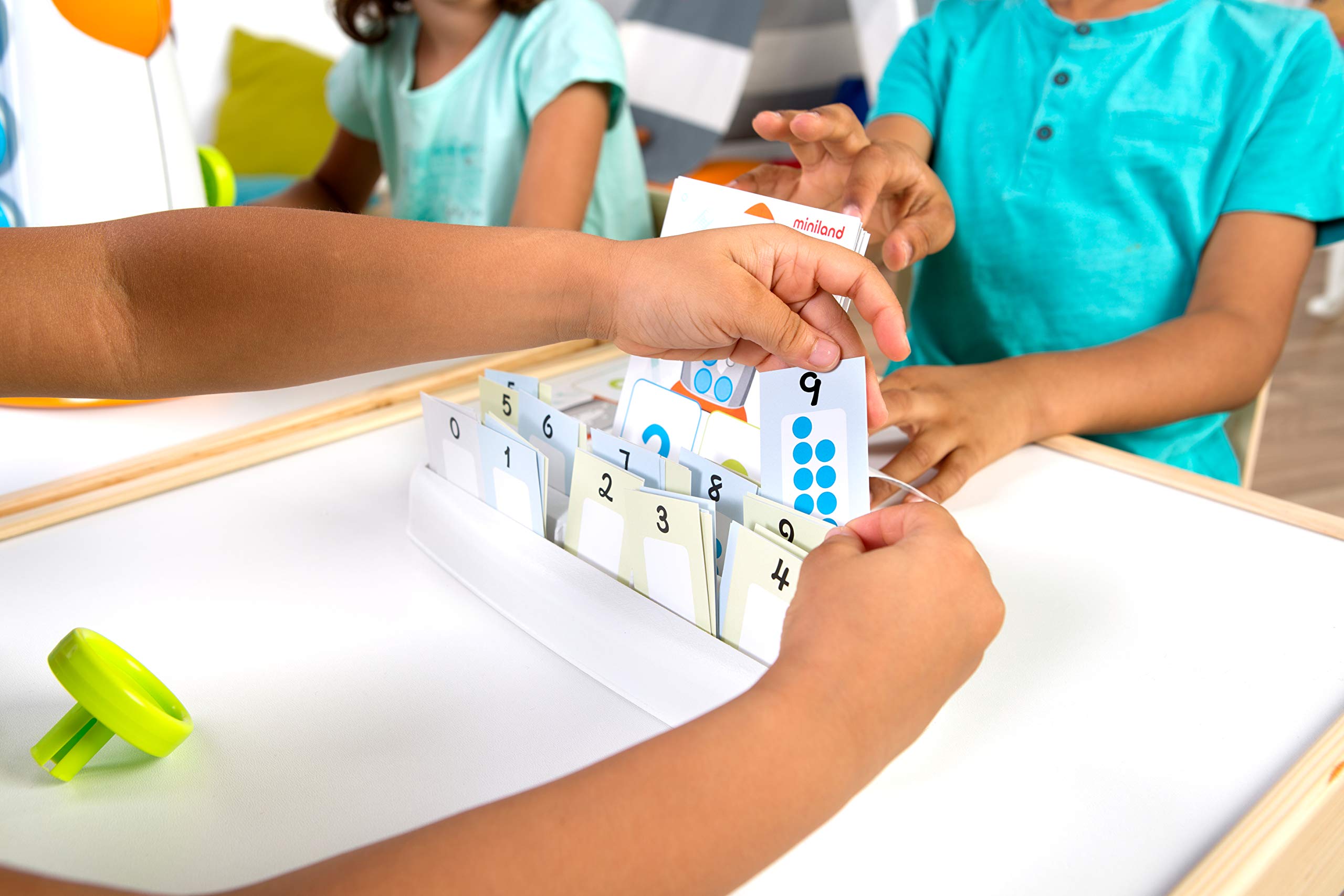 Miniland The Rocket 10 31871 gioco matematica 3-7 anni metodo ABN