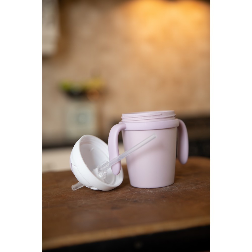 BoJungle B-Drinking Cup Tazza Bambini Rosa CPLA Biodegradabile