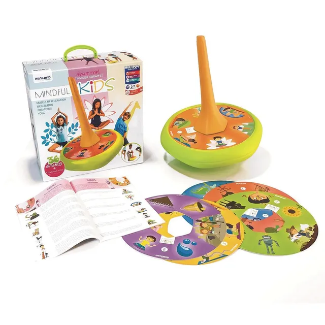 Miniland Mindful Kids Trottola Yoga 31898 6 Dischi